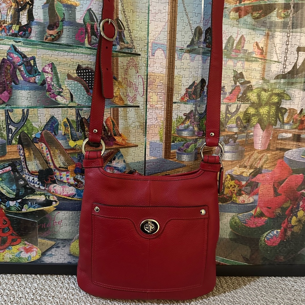 Coach Red Crossbody Bag